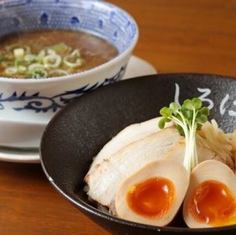 味玉 魚節つけ麺