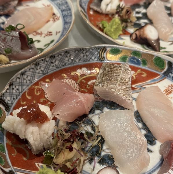 神経〆地魚刺身