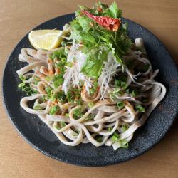 冷）アジアンぶっかけ（辛くて酸っぱいアジア風パクチーのせ）