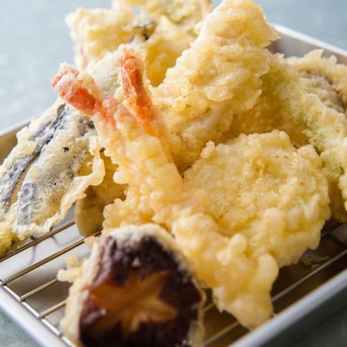 One tempura is 110 yen (tax included) ~!