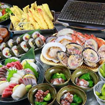 [120 minutes all-you-can-drink included] Uohachi course 5,000 yen ⇒ 4,000 yen (tax included)