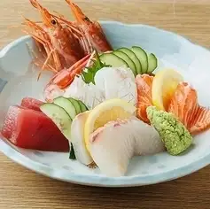 お造り五種盛り
