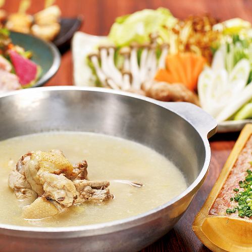 はかた地鶏の水炊き鍋