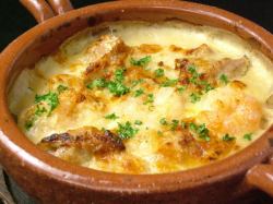 새우와 치킨 그라탕 바람