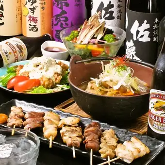 【２H飲み放題付き】全６品・宴会コース5000円（税込）/人