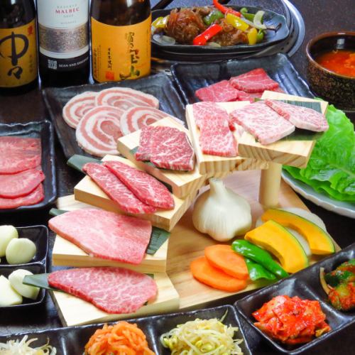 とちぎ和牛階段盛り