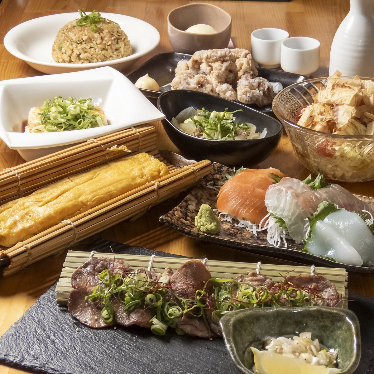 単品飲み放題コースがあり、お好みの料理とあわせてご賞味あれ◎