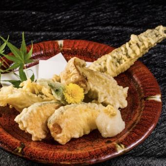 Large conger eel tempura