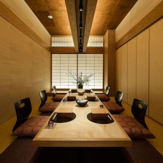 個室は10名・20名・40名・50名…人数に応じて用意◎お席は、2～180名様まで大人気の全席完全個室へご案内させて頂きます。※画像は系列店