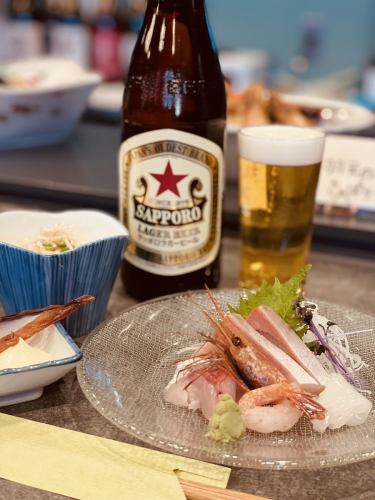 サッポロラガービール　赤星　中瓶