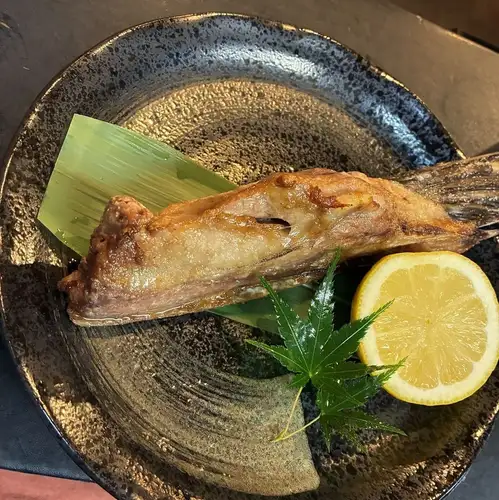 Grilled bluefin tuna fillet