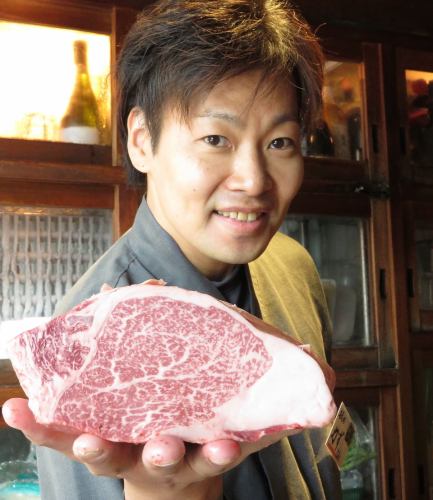 Carefully selected Wagyu beef at a reasonable price