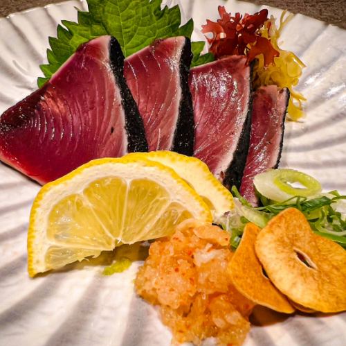 旬魚の藁焼