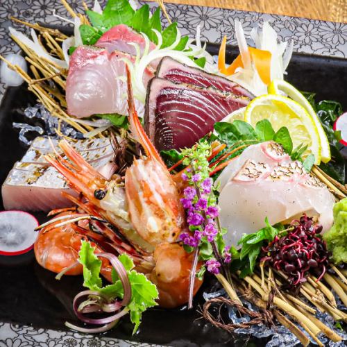 新鮮なお刺身をご堪能ください!!