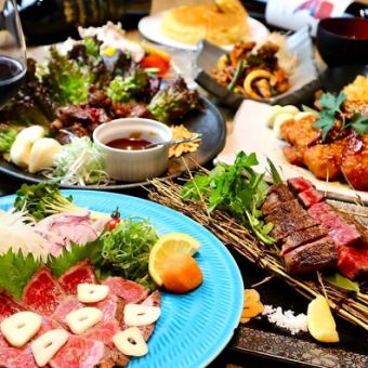 中新地限定★夏はスタミナ！肉三昧コース★お料理9品＋2時間[飲放]付6000円（税込）