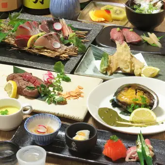 夏の味覚を存分に!やわらか煮穴子天ぷらなど豪華全9品♪10000円(税込)