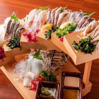 【満足コース】もつ鍋＆肉も魚も堪能したい方に♪2H飲み放題付<全8品>5000円（税込）