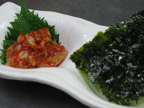 Changja and Korean seaweed
