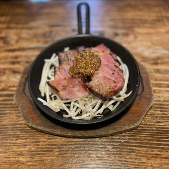 厚切りベーコンステーキ