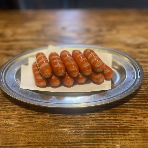 赤ウインナー炒め