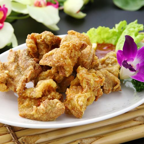 Deep-fried chicken