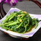 Stir-fried water spinach