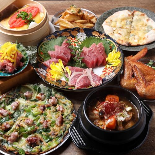 幅広いジャンルのお料理をご提供致します!