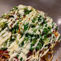 烤青葱和蛋黄酱