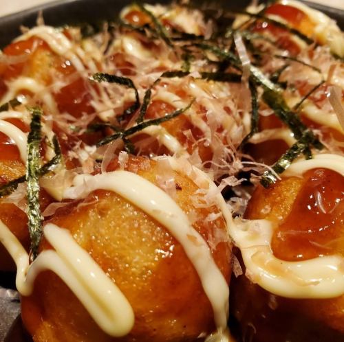 揚げたこ焼き