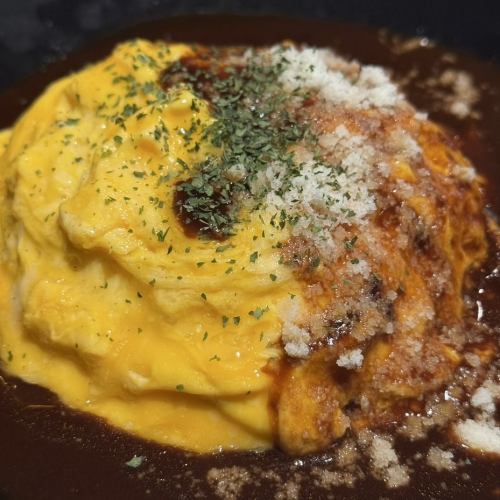Omelette Rice Demi