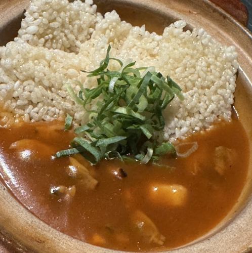 海鮮マーラーおこげあんかけ