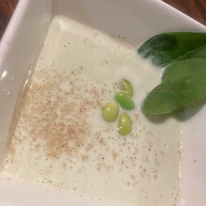 えだまめの冷製ポタージュ