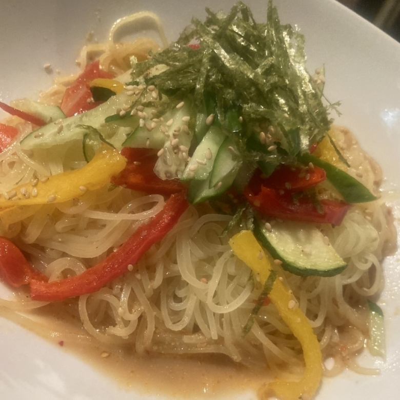 夏野菜DE冷し担々麺