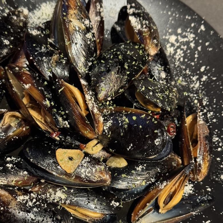 ムール貝のペペロン仕立て