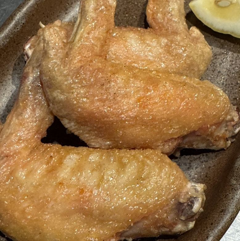 手羽先のレモンペッパー揚げ