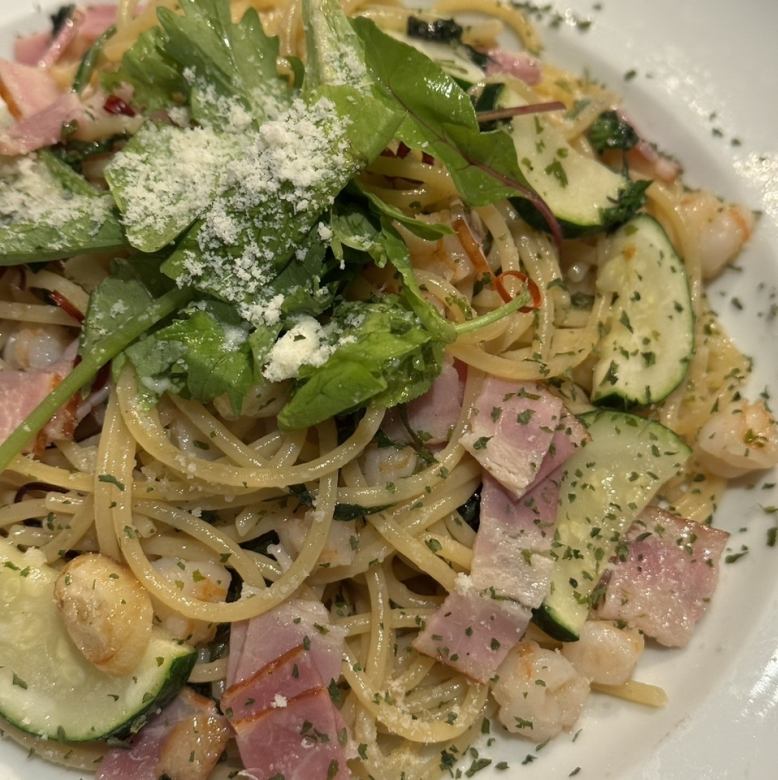 シェフのきまぐれペペロンチーノ