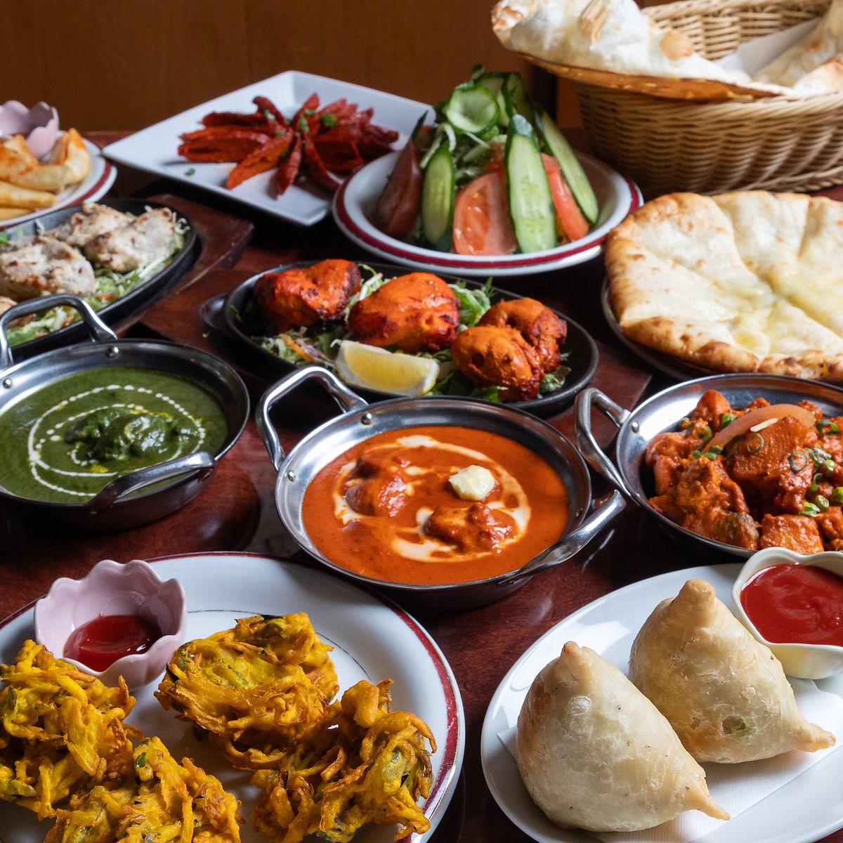 石窯で焼いたナンで食べる本格ネパール＆インドカレー