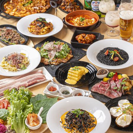 120分飲み放題付き【イタコリサムギョプサルコース】5000円(税込)