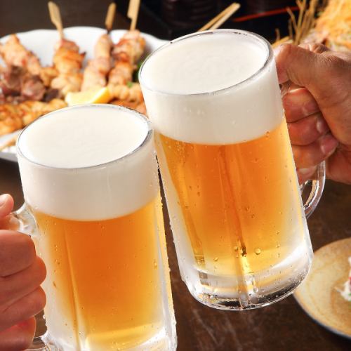 2H all-you-can-drink⇒980 yen~