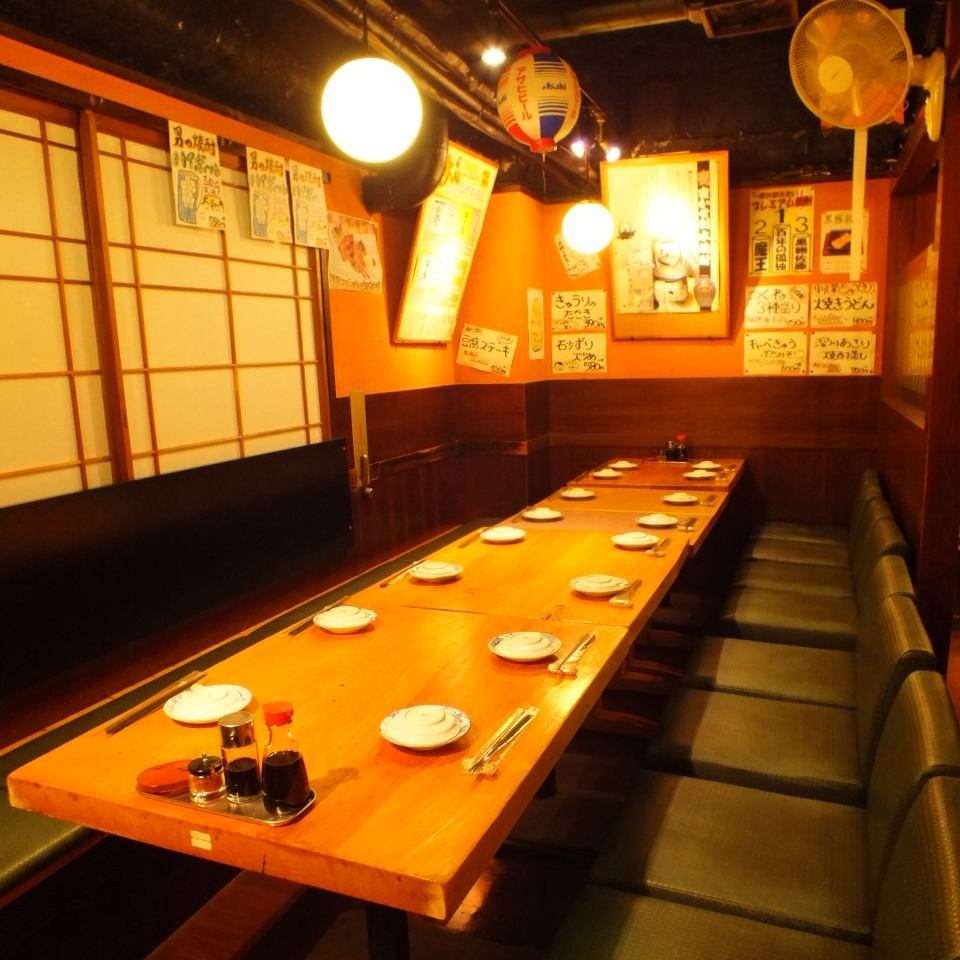 2名・4名・6名等の少人数から10名・20名・30名等のご宴会もOK！