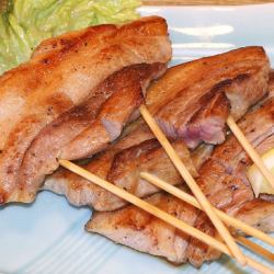厚切三枚肉塩焼