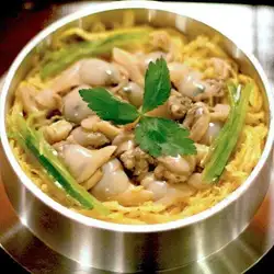 Fukagawa's pride and joy: "Fukagawa Kamameshi (rice cooked in a pot) with plenty of clams"