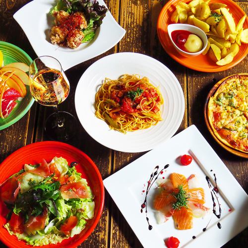 シェフ自慢のこだわり料理