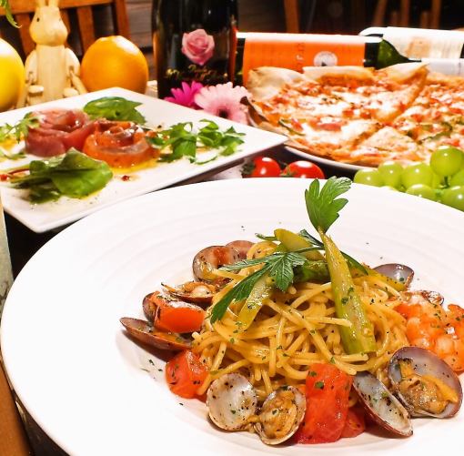 《日～木限定》1次会にオススメ！【18～20時限定早割プラン】2H飲み放題付全5品　4000円→3800円