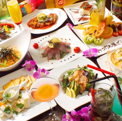 【結婚式2次会】シャンパンタワー確約★選べる特典付き2H飲み放題込全5品4200円