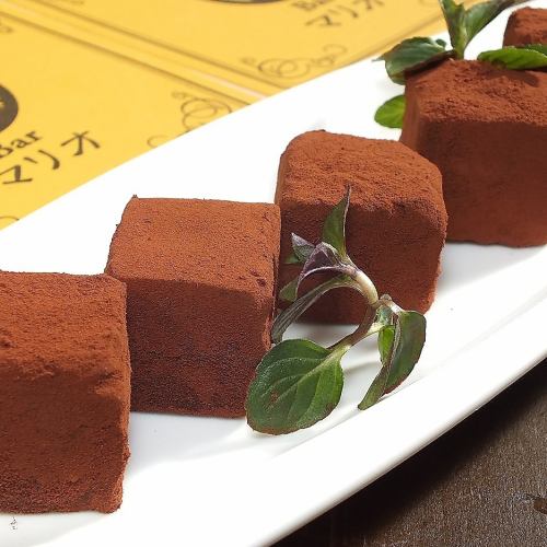 タリスカーウィスキー入り生チョコレート