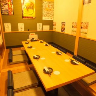 大型宴会もお任せ！2/4/8/10/12/18名様個室あり♪