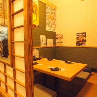 少人数・接待・プライベートな宴会にも♪