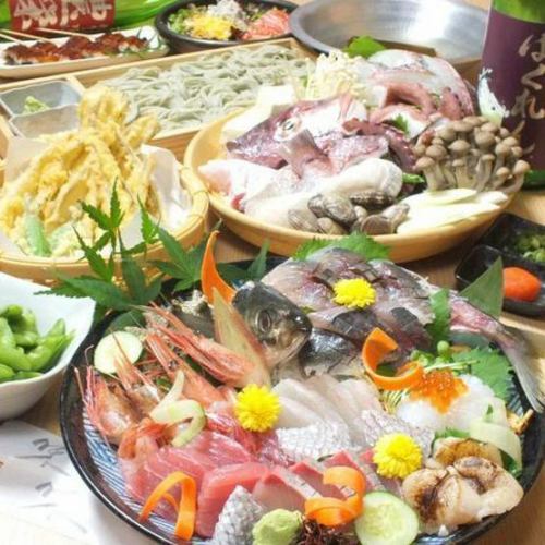 人気料理を囲んで乾杯!飲み放題付き宴会コースをご用意