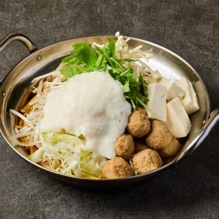 [Lunchtime Banquet Course] The main dish is a heart-warming mizore hotpot! Great value from lunchtime! Includes 2.5 hours of all-you-can-drink. 8 dishes total for 3,000 yen